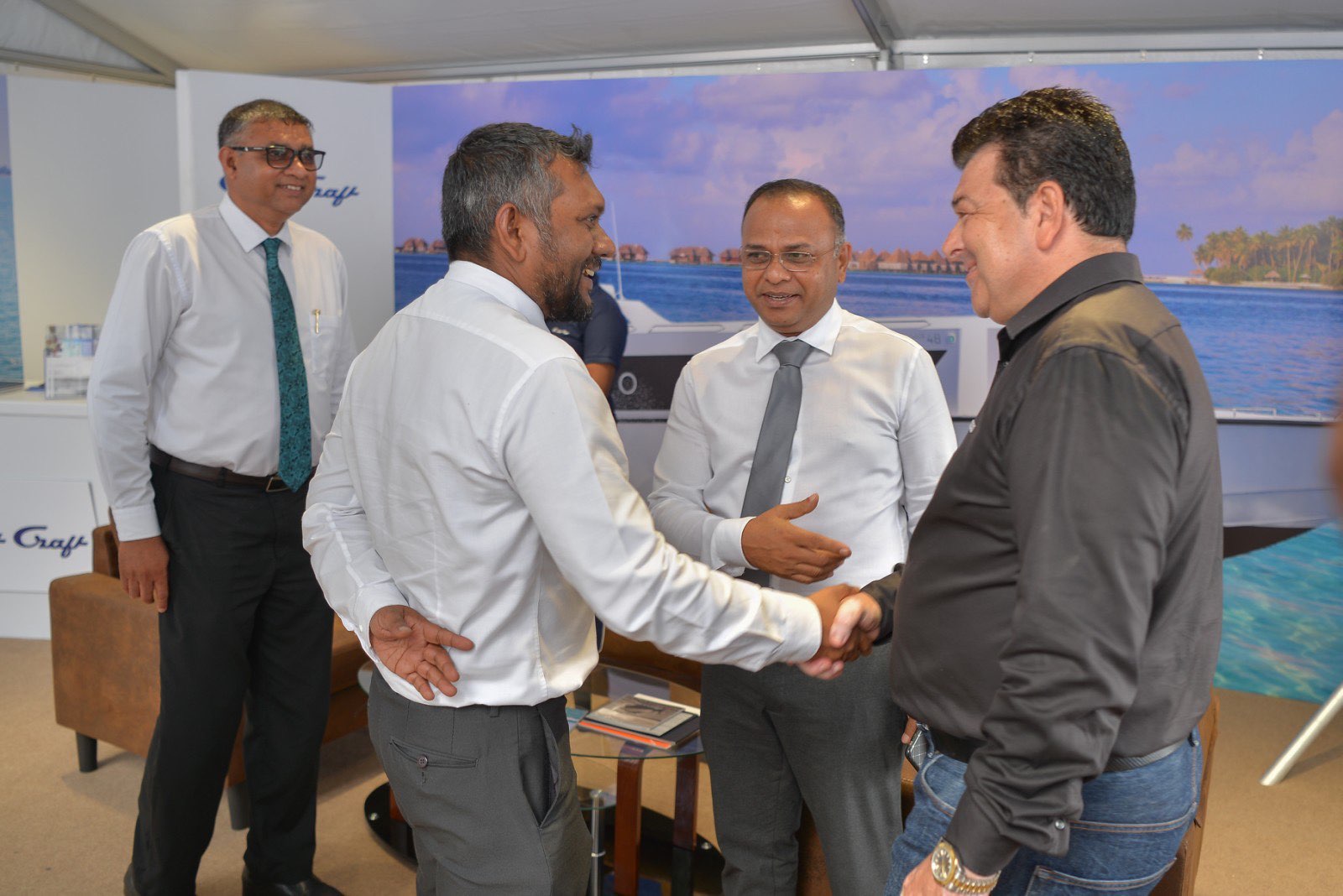 Gulf Craft at the Maldives Marine Expo 2019